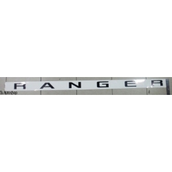 สติ๊กเกอร์ แรนเจอร์ Sticker RANGER ใหม่ ฟอร์ด เรนเจอร์ All New Ford Ranger 2012 Black ดำ แปะฝากระโปรงท้าย รถกระบะ  V.2